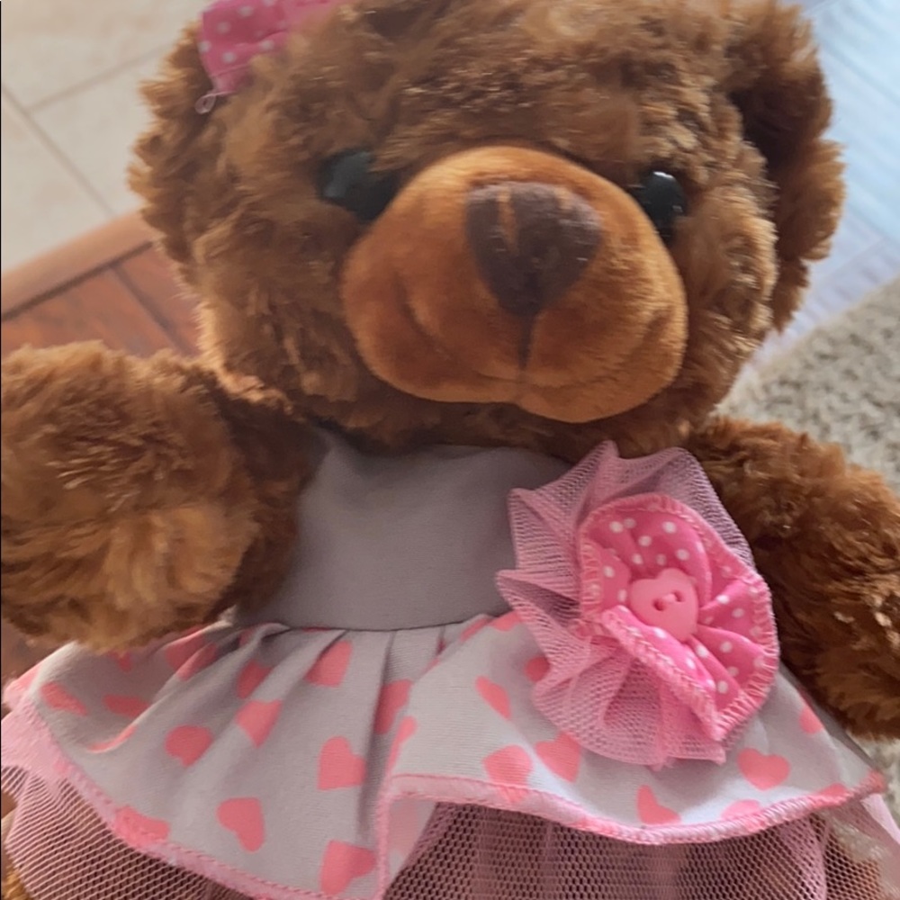 This teddy bear is for reborns